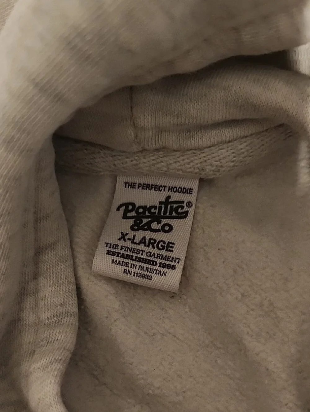 Light Gray Kids Crewneck Hoodie